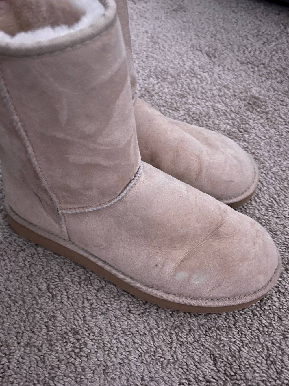 UGG Australia Tan Suede Classic Calf High Boots